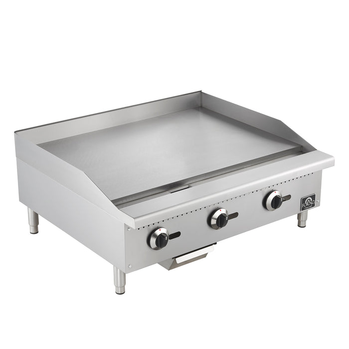 Forno  Commerciale 36" 3 Burner 90,000 BTU Gas Griddle (FCMGG0055-36)