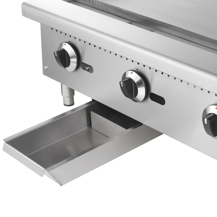 Forno  Commerciale 36" 3 Burner 90,000 BTU Gas Griddle (FCMGG0055-36)