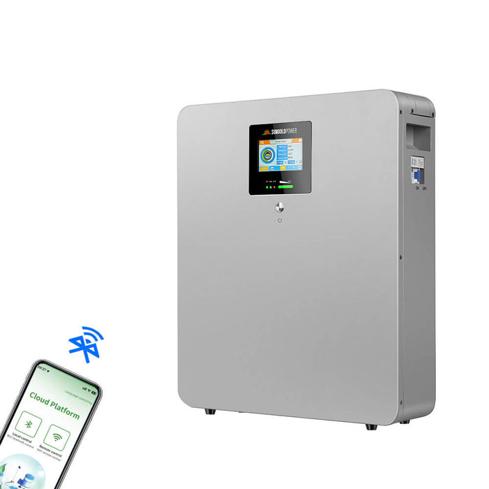 Sungold Power CoreX 5 Elite Wall Mounted 48V 100AH Residential Energy Storage Battery Pack Wi‑Fi & Bluetooth