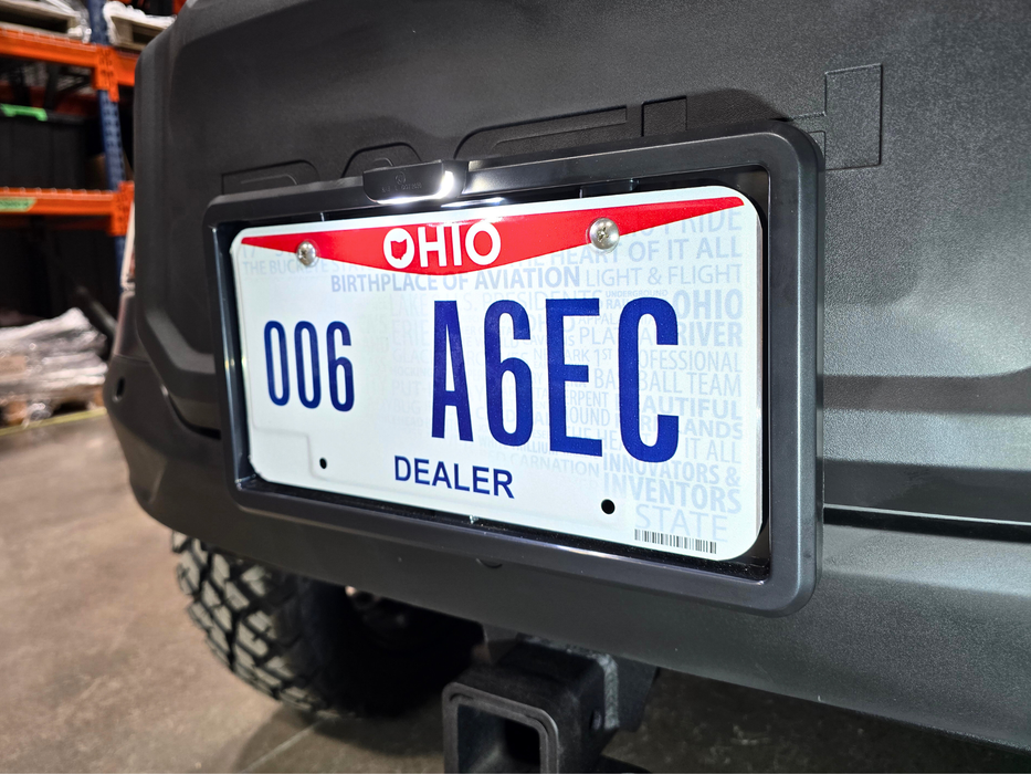Dach Apollo Lighted License Plate Mount