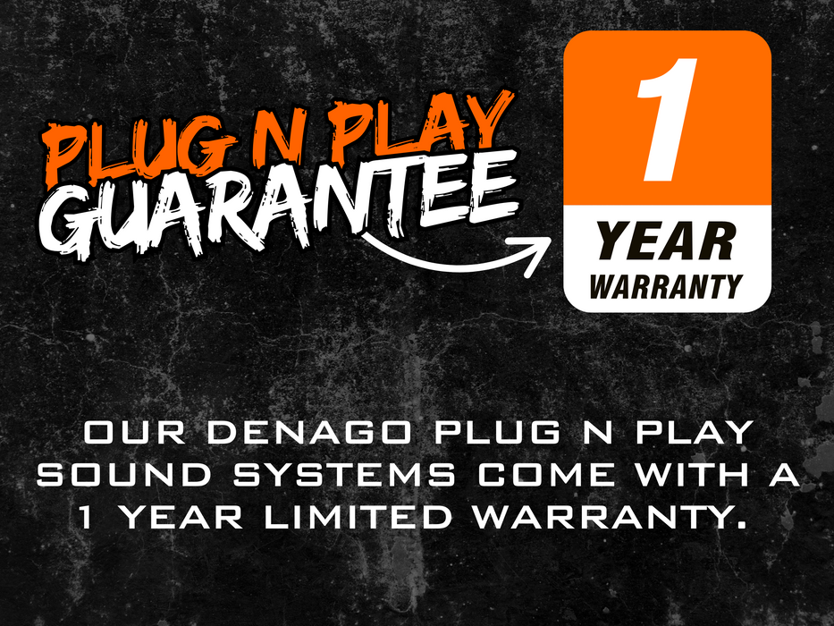 Denago Plug-N-Play 4' Speaker System (Level 1)