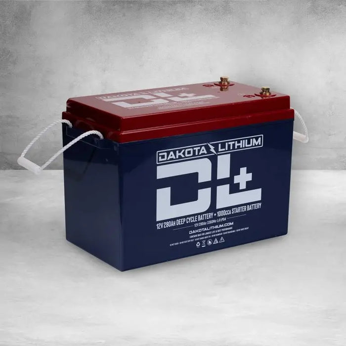 Dakota Lithium Plus 280Ah 12v Lifepo4 Dual Purpose Battery