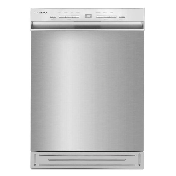 Cosmo 24" Front Control Built-In Tall Tub Dishwasher in Fingerprint Resistant Stainless Steel (COS-DWD24FBR)