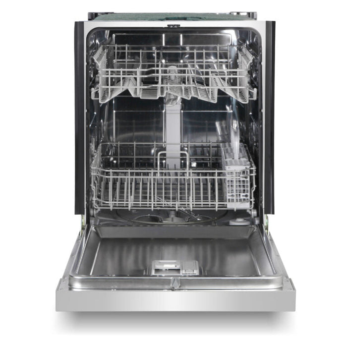 Cosmo 24" Front Control Built-In Tall Tub Dishwasher in Fingerprint Resistant Stainless Steel (COS-DWD24FBR)