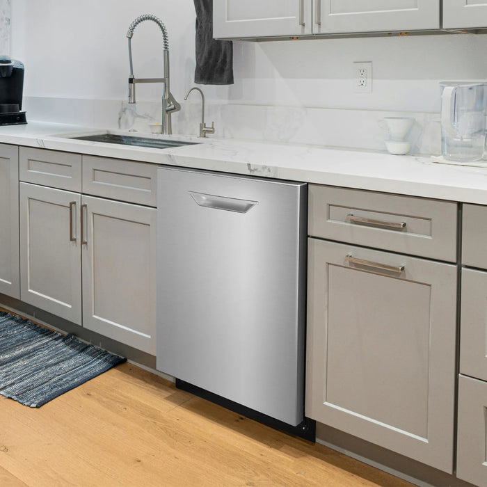 Cosmo Vista 24" Built-in Dishwasher, Advanced Sanitize Technology, Ultra-Quiet Operation in Stainless Steel (COS-DWV24TTR)