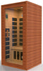 Dynamic saunas Avila Elite 1-2-person Ultra Low EMF (Under 3MG) FAR Infrared Sauna (Canadian Hemlock)