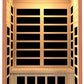 Dynamic saunas Avila Elite 1-2-person Ultra Low EMF (Under 3MG) FAR Infrared Sauna (Canadian Hemlock)