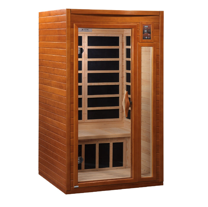 Dynamic Sauna "Barcelona" 1-2 Person Low EMF FAR Infrared Indoor Sauna (DYN-6106-01)