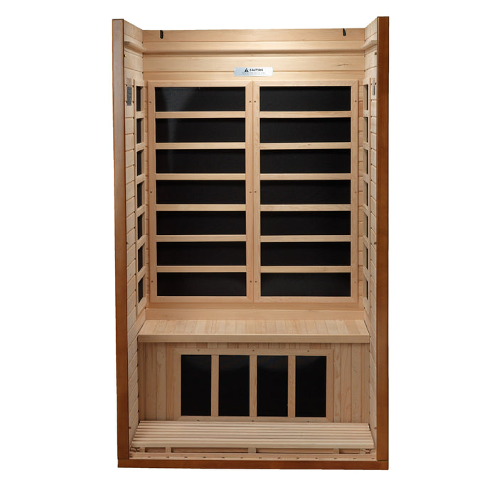 Dynamic Sauna "Barcelona" 1-2 Person Low EMF FAR Infrared Indoor Sauna (DYN-6106-01)