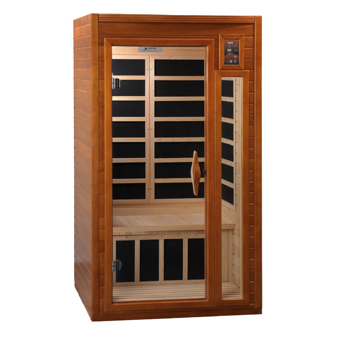 Dynamic Sauna "Barcelona" 1-2 Person Low EMF FAR Infrared Indoor Sauna (DYN-6106-01)