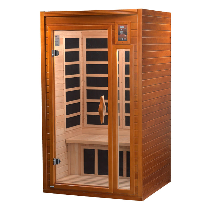 Dynamic Sauna "Barcelona" 1-2 Person Low EMF FAR Infrared Indoor Sauna (DYN-6106-01)