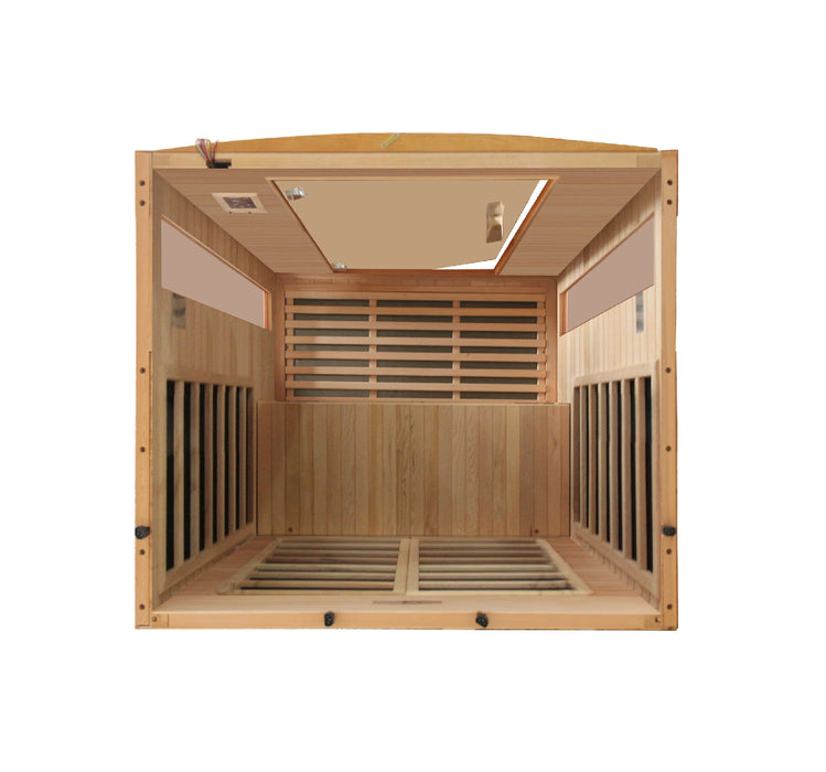 Dynamic Sauna "Versailles" 2-Person Low EMF FAR Infrared Indoor Sauna (DYN-6202-03)