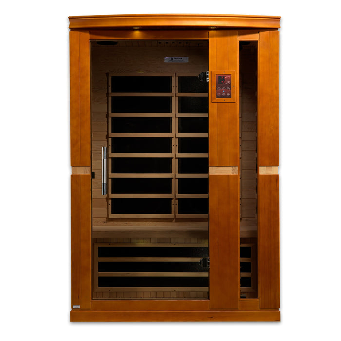 Dynamic Sauna "Vittoria" 2-Person Low EMF FAR Infrared Indoor Sauna (DYN-6220-01)