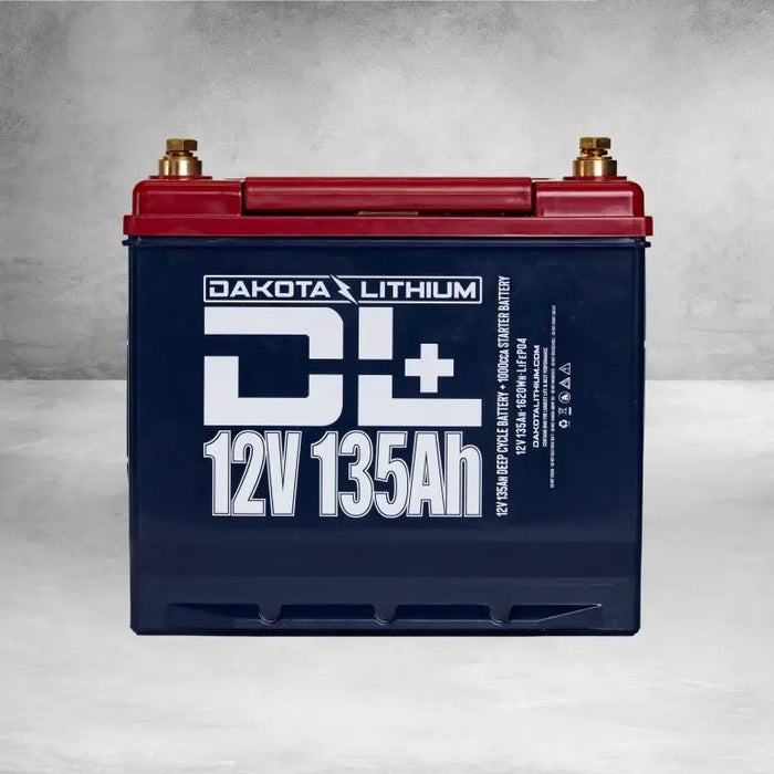 Dakota Lithium Plus 135Ah Dual Purpose 1000CCA Starter Battery Plus Deep Cycle Performance