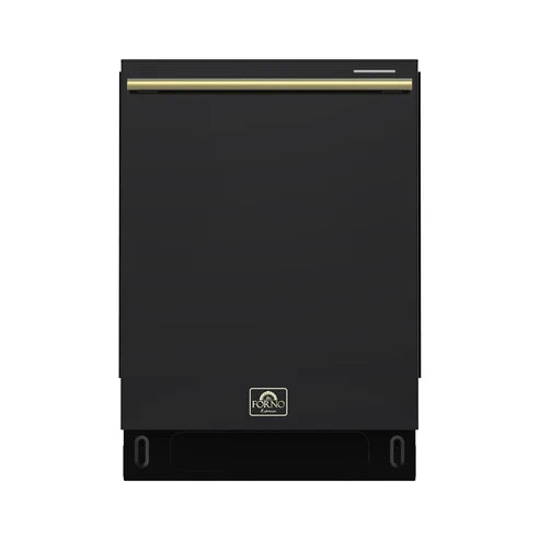 Forno Stella 24" Built-in Dishwasher - Stainless Steel, Black and White (FDWBI8010-24S)
