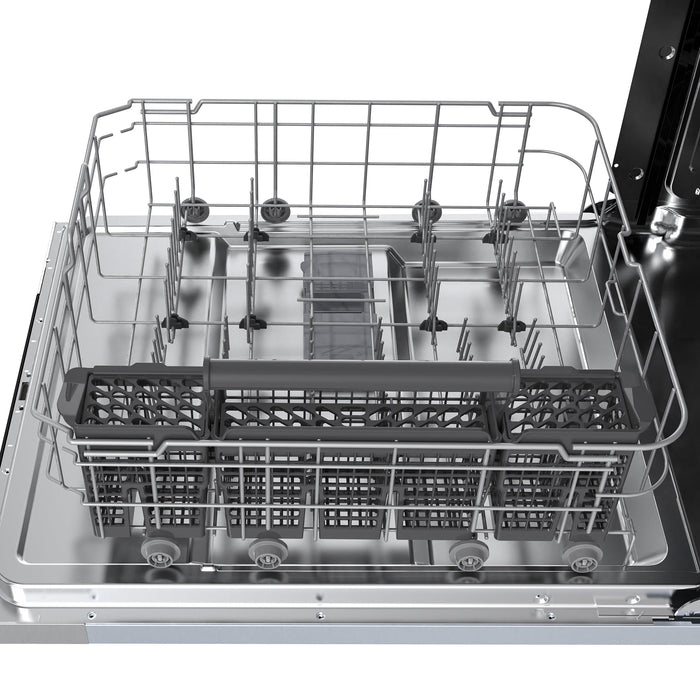 Forno Rivestito 24" Built-In Panel-Ready Dishwasher, Ultra-Quiet 45 dB, Energy Star with Stainless Steel Interior (FDWBI8011-24)