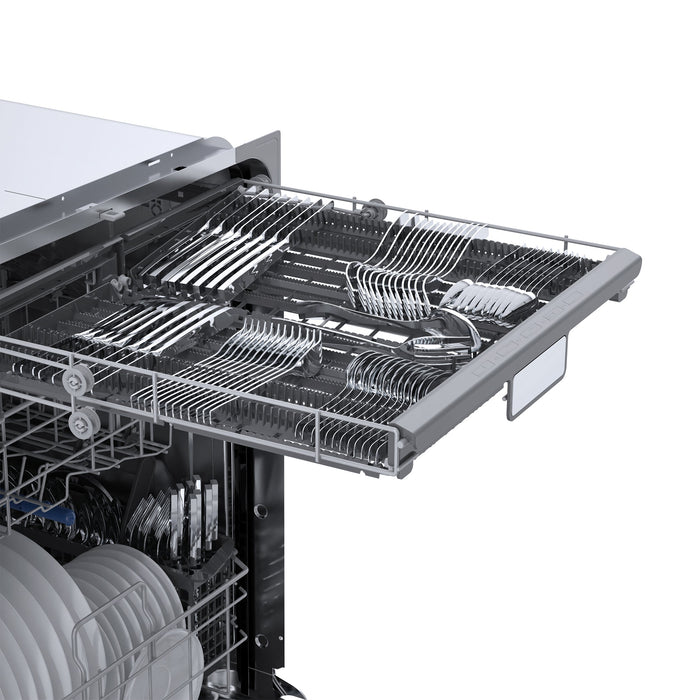 Forno Rivestito 24" Built-In Panel-Ready Dishwasher, Ultra-Quiet 45 dB, Energy Star with Stainless Steel Interior (FDWBI8011-24)
