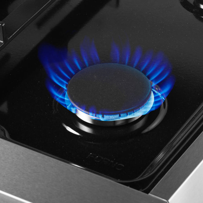 Forno Marco 36" Dual Fuel Range with 6 Sealed Burners in Stainless Steel (FFSGS6197-36)