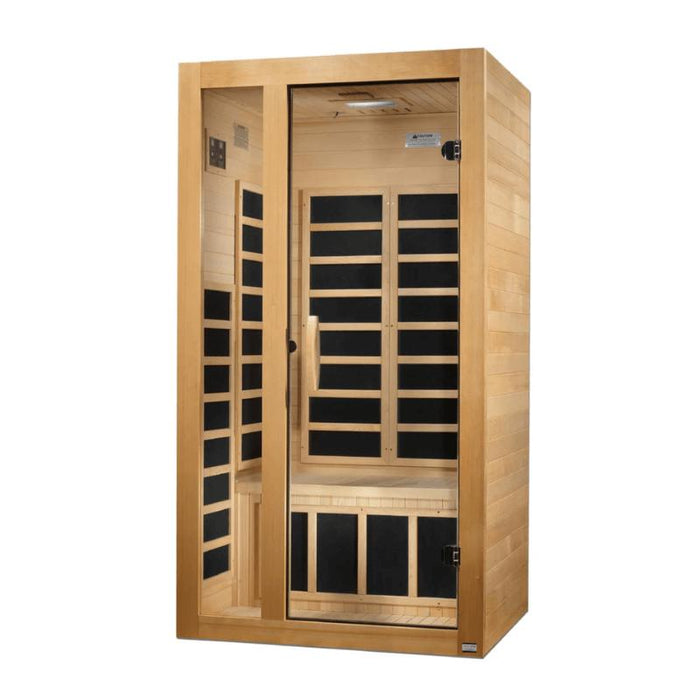 Dynamic Sauna "Gracia" 1-2-Person Low EMF FAR Infrared Indoor Sauna (DYN-6119-01)