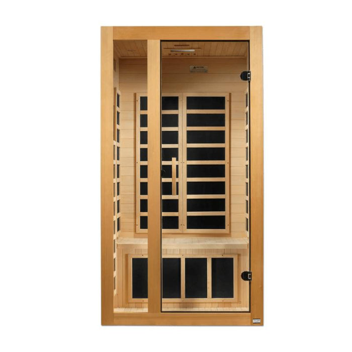 Dynamic Sauna "Gracia" 1-2-Person Low EMF FAR Infrared Indoor Sauna (DYN-6119-01)