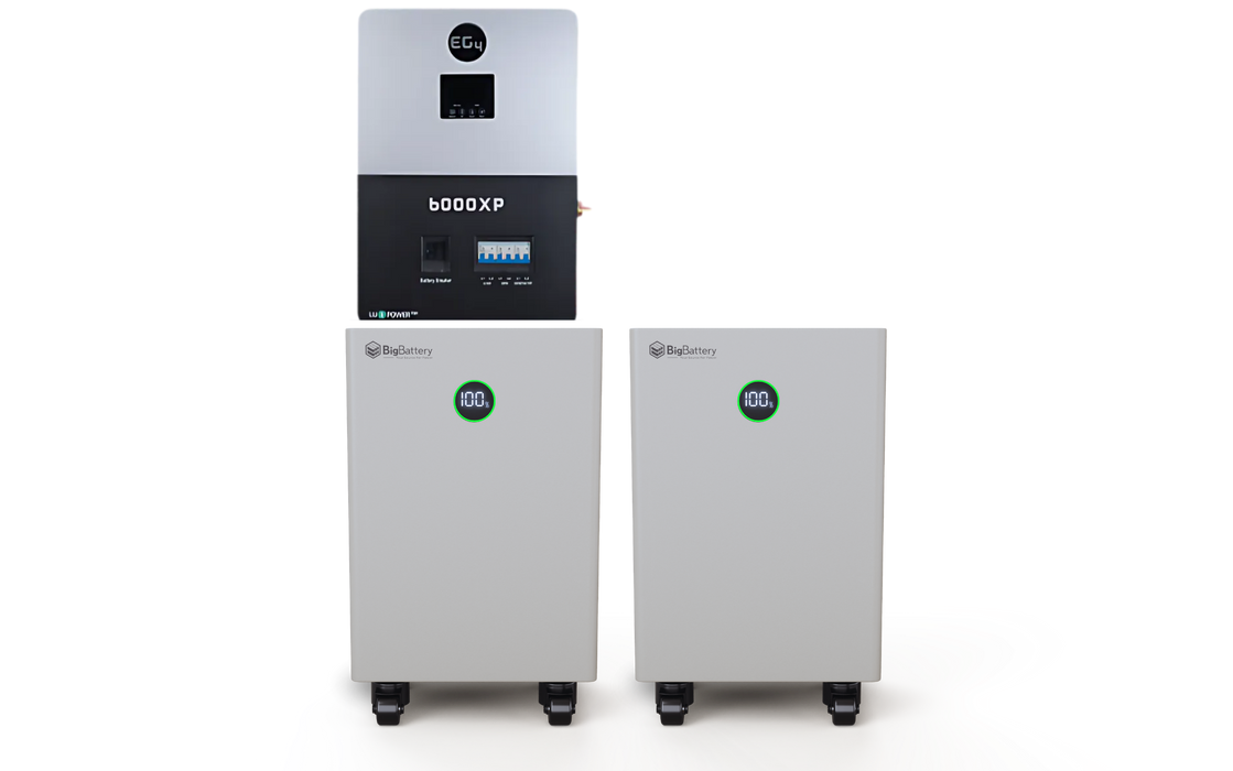 Big Battery 48V 15kWH NEXUS LiFePO4 Battery + EG4 6000XP Inverter