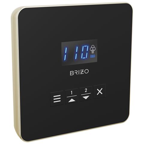 Brizo Mystix™ Elemental Steam Experience Square/Round Interior Digital Control
