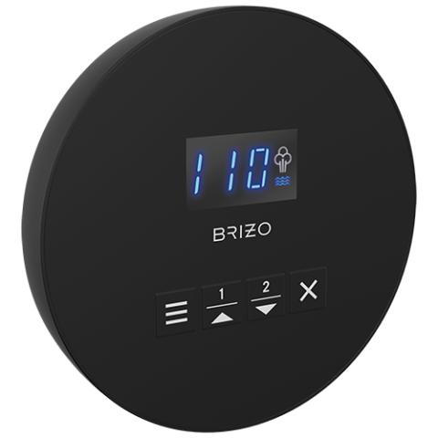 Brizo Mystix™ Elemental Steam Experience Square/Round Interior Digital Control