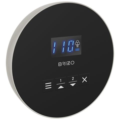 Brizo Mystix™ Elemental Steam Experience Square/Round Interior Digital Control
