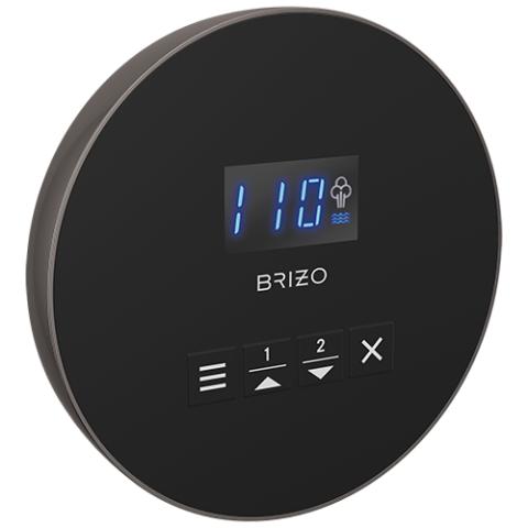 Brizo Mystix™ Elemental Steam Experience Square/Round Interior Digital Control