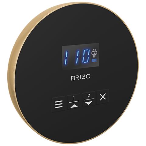 Brizo Mystix™ Elemental Steam Experience Square/Round Interior Digital Control