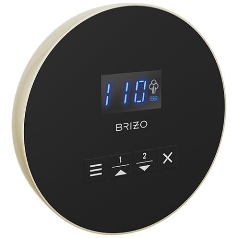 Brizo Mystix™ Elemental Steam Experience Square/Round Interior Digital Control