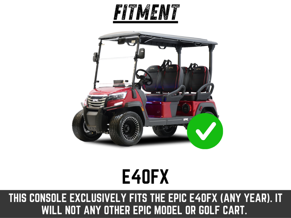 EPIC Storage Console + Dome Light (E40FX)