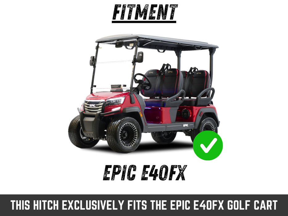 EPIC E40FX 2' HD Hitch Receiver