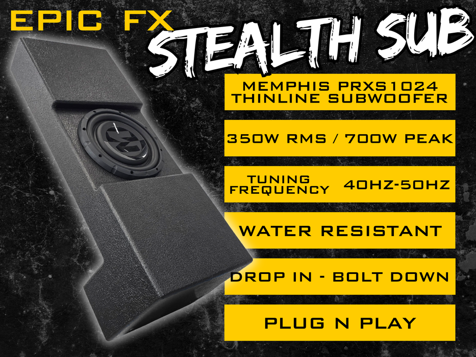 Epic FX 800W 5-Channel Plug N Play Audio Upgrade
