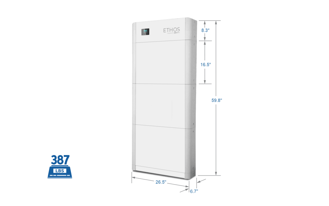 Big Battery 48V ETHOS 30.7KWH 6 Module Kit