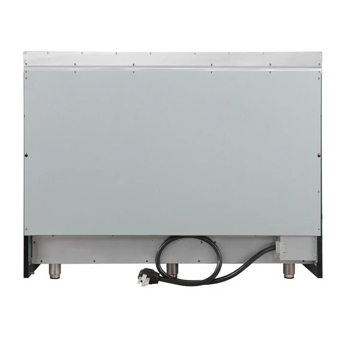 Forno Paolo 48" 6.7 cu. ft. Freestanding Electric Range with True Convection Oven in Stainless Steel (FFSEL6011-48)