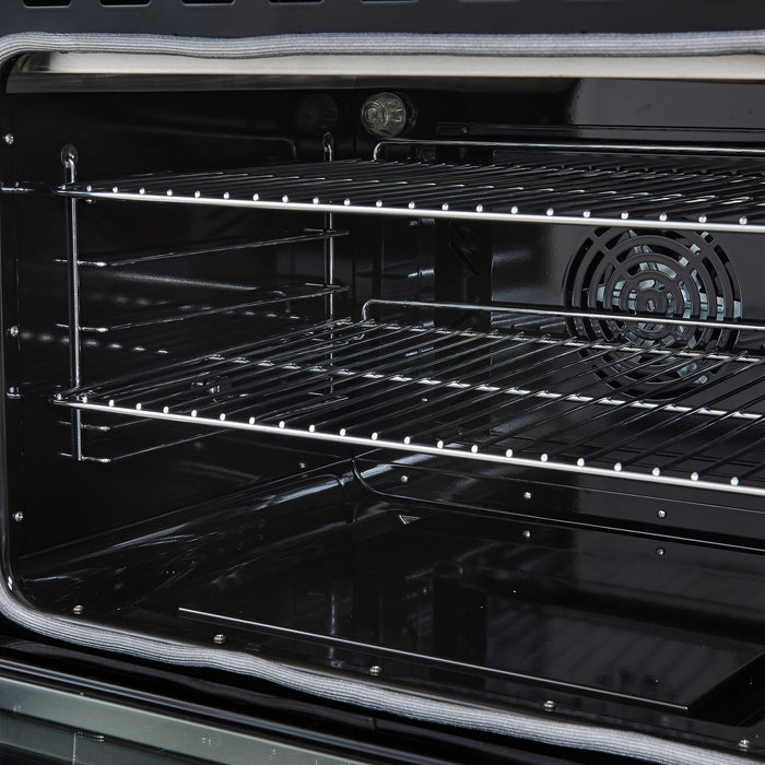 Forno Paolo 48" 6.7 cu. ft. Freestanding Electric Range with True Convection Oven in Stainless Steel (FFSEL6011-48)