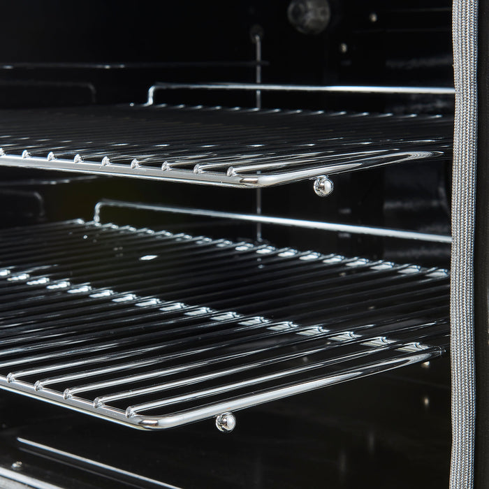 Forno Paolo Espresso 30" 4.38 cu. ft. Freestanding Electric Range | Stainless Steel, White, Black (FFSEL6011-30)