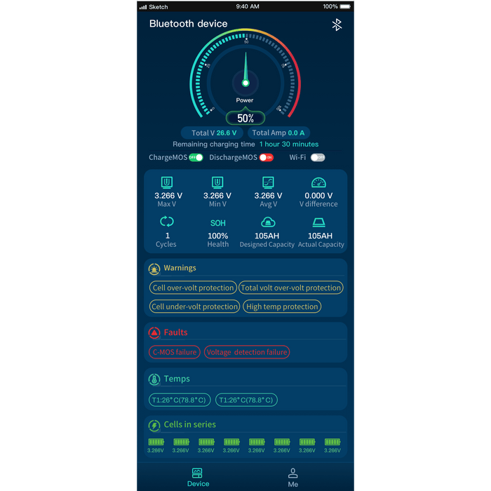 Epoch Batteries | 48V 50Ah | Heated & Bluetooth | LiFePO4 Battery