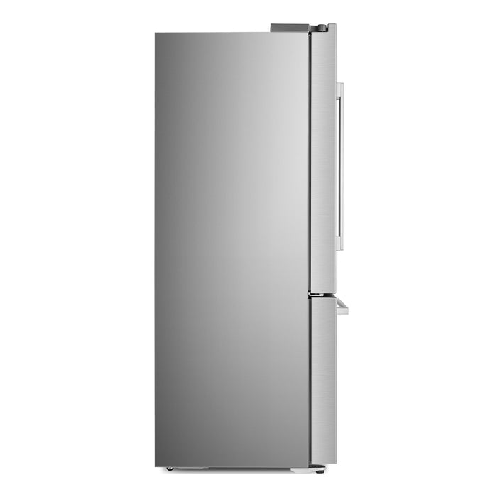 Cosmo 36" 22.4 cu. ft. 3-Door French Door Refrigerator with Water Dispenser and Ice Maker in Stainless Steel (COS-FDR223GWSS)