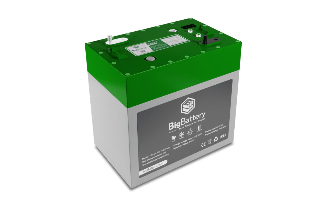 Big Battery 48V EAGLE 2 - LiFePO4 - 32Ah - 1.63kWh