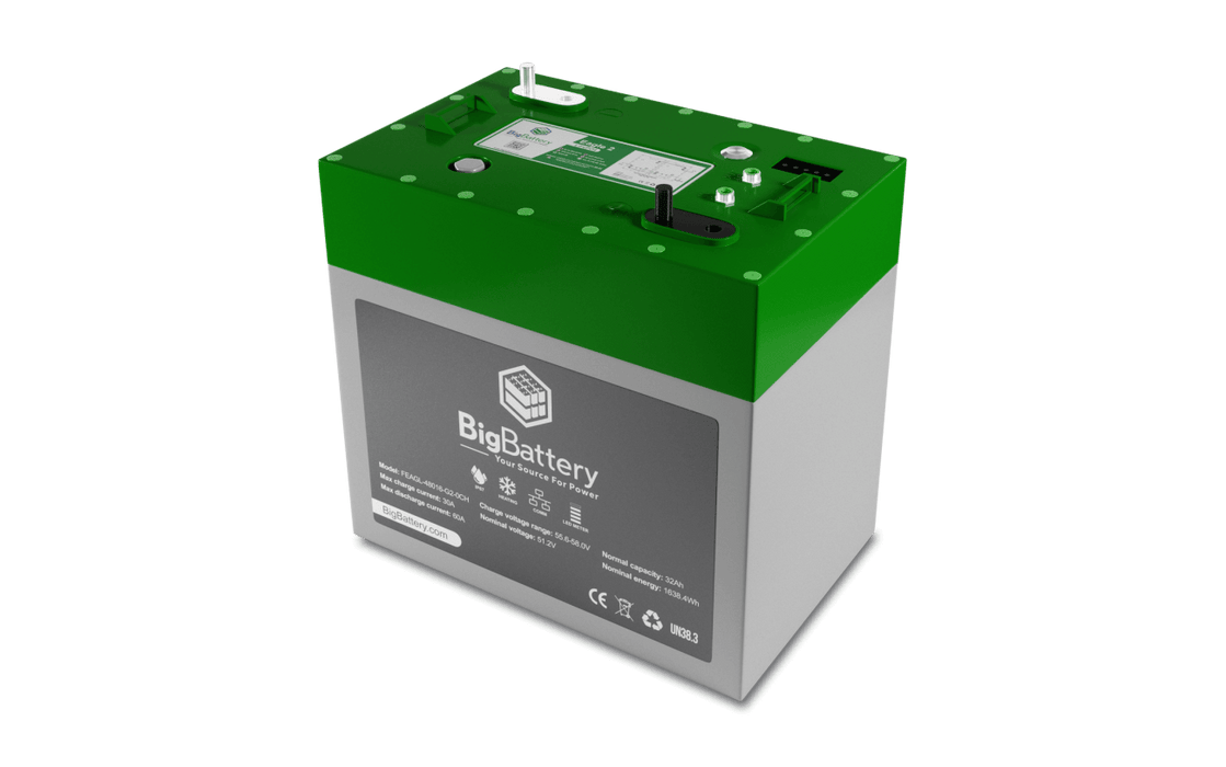 Big Battery 48V EAGLE 2 - LiFePO4 - 32Ah - 1.63kWh