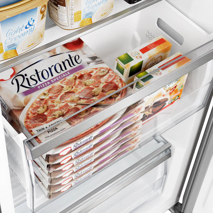Forno Maderno 28" 13.6 cu. ft. Left/Right Swing Convertible Refrigerator/ Freezer with Modern Trim Kit (FFFFD1722-32LS / FFFFD1722-32RS)