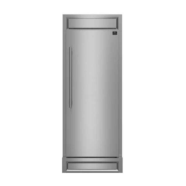 Forno Maderno 28" 13.6 cu. ft. Left/Right Swing Convertible Refrigerator/ Freezer with Modern Trim Kit (FFFFD1722-32LS / FFFFD1722-32RS)