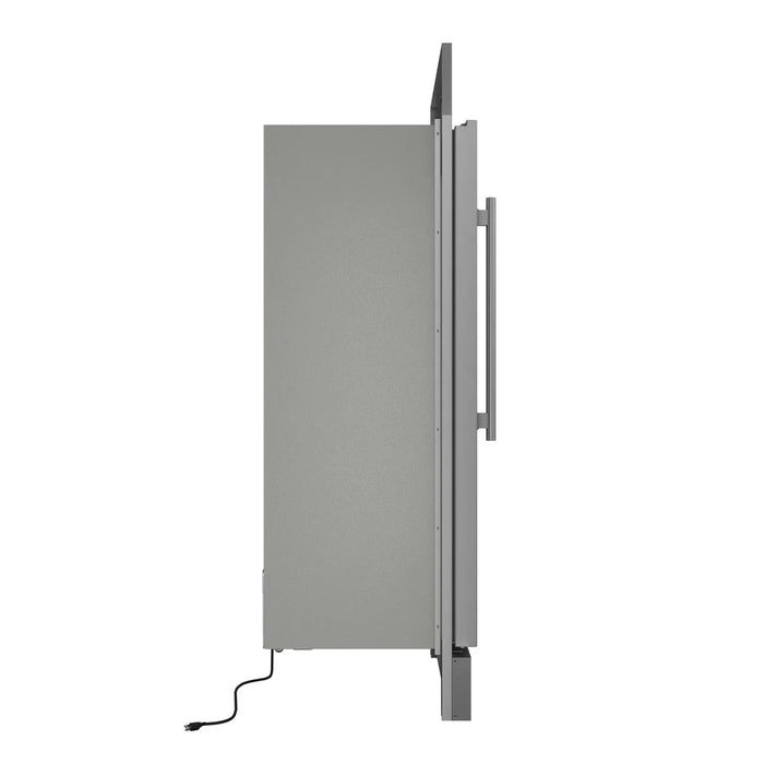 Forno Maderno 32" 13.6 cu. ft. Convertible Refrigerator/Freezer Built-In with Grill Trim - Multiple Swing & Finish Options (FFFFD1722-32LS)