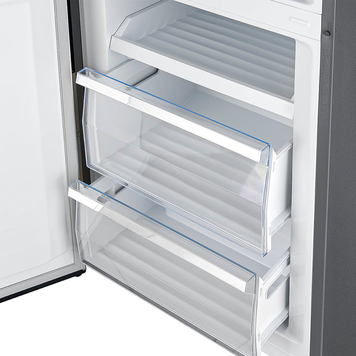 Forno Guardia 23.4" 10.8 cu ft. Left Swing Refrigerator with Bottom Freezer in Stainless Steel (FFFFD1778-24LS)
