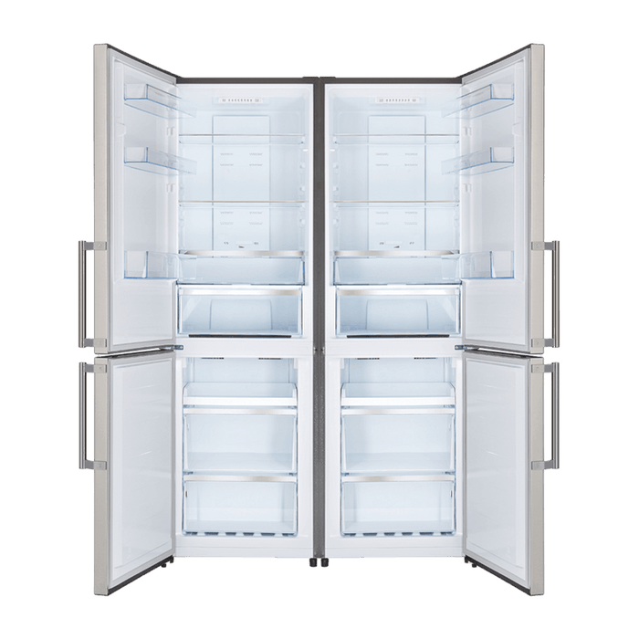 Forno Guardia 46.8-inch Bottom Mount 21.6 cu. ft. Refrigerator in Stainless Steel, FFFFD1778-48