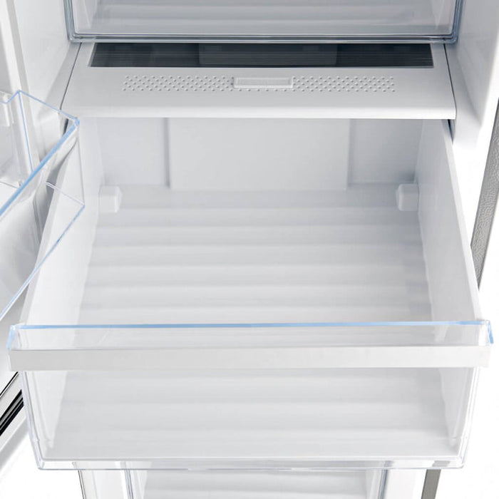 Forno Guardia 46.8-inch Bottom Mount 21.6 cu. ft. Refrigerator in Stainless Steel, FFFFD1778-48