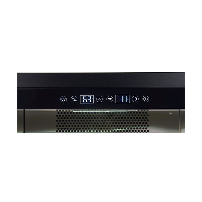Forno Asciutto 24" 4.41 cu.ft &nbsp;Dry Aging Cabinet with LED Lighting and Adjustable Shelves in Stainless Steel (FFSDA6840-24)