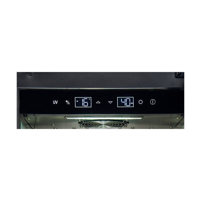 Forno Asciutto 17" 1.84 cu.ft. Dry Aging Cabinet with LED Lighting and Adjustable Shelves in Stainless Steel (FFSDA6864-17)